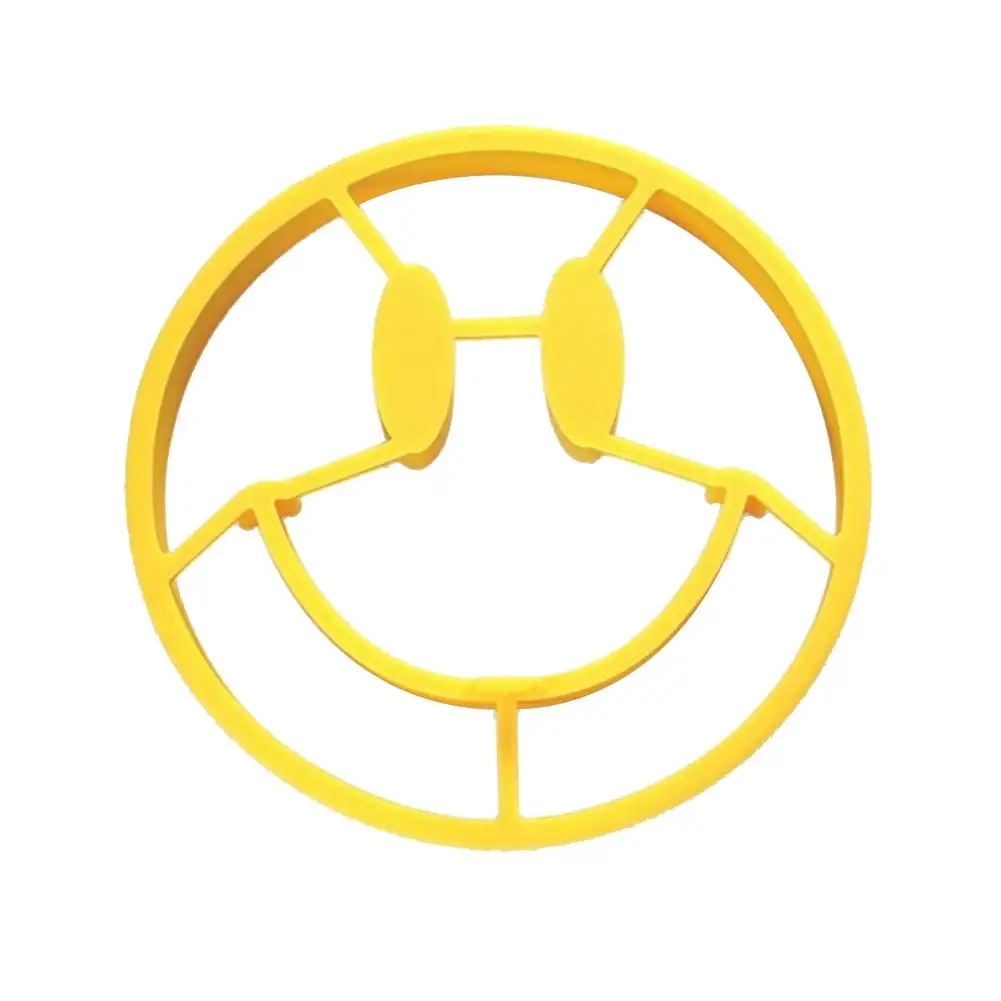 Горячая силиконовая улыбающаяся Яичница жареный торт формы Формирователь