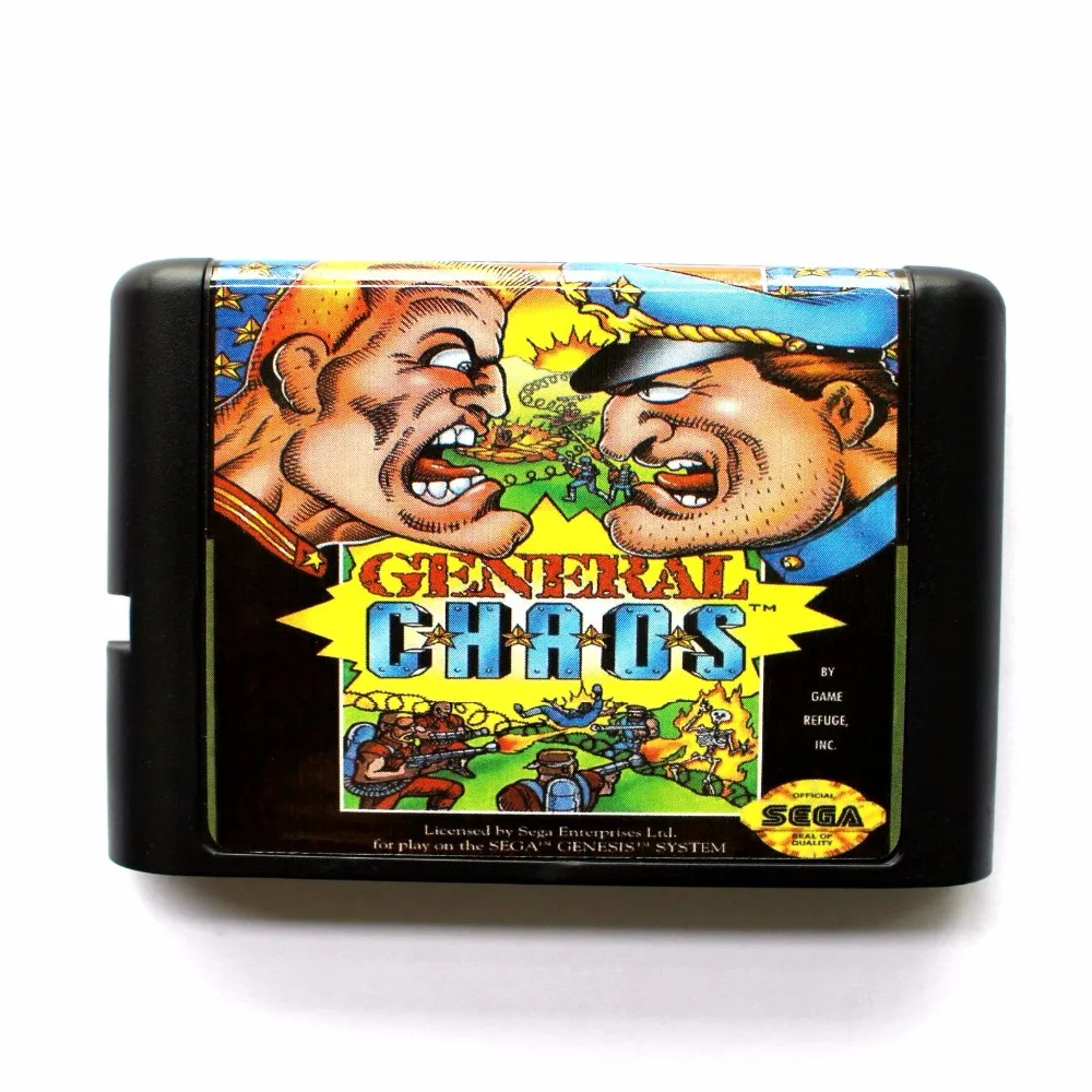 

General Chaos 16 bit MD Game Card For Sega Mega Drive For Genesis
