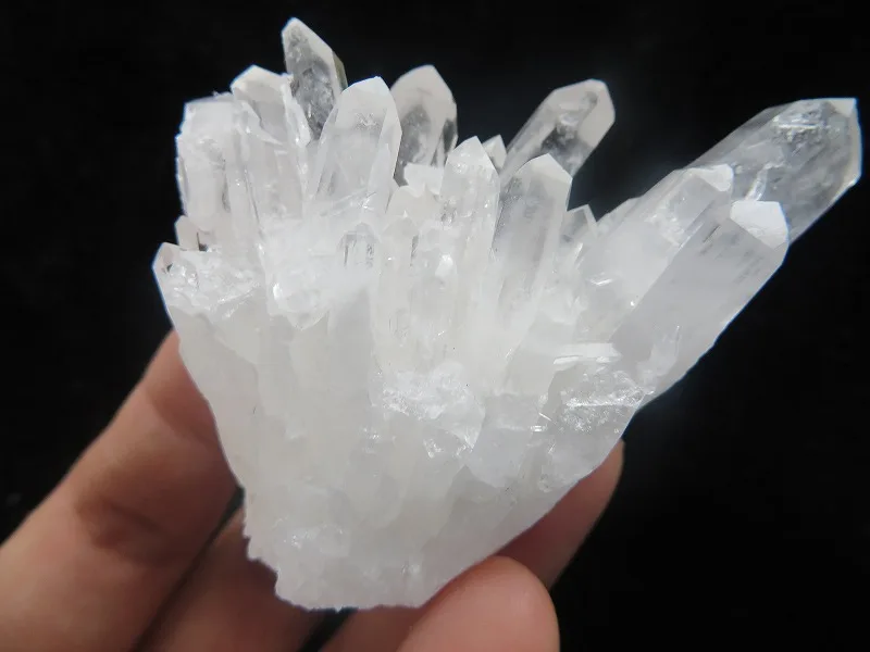 + Уругвай натуральный белый кристалл кварца GEODE КЛАСТЕР Исцеление 54 г | Дом и сад