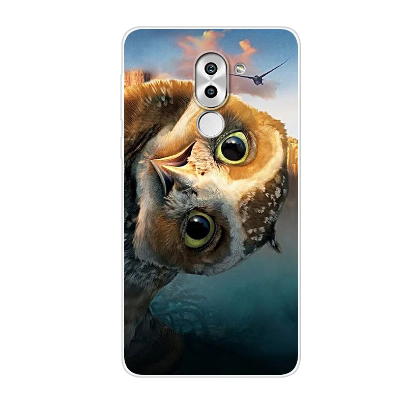 B Para Для huawei GR5 чехол 5,5 ''Мягкий ТПУ силиконовый чехол для телефона для Coque huawei Honor 6X задняя крышка Honor 6 X x GR5 милый