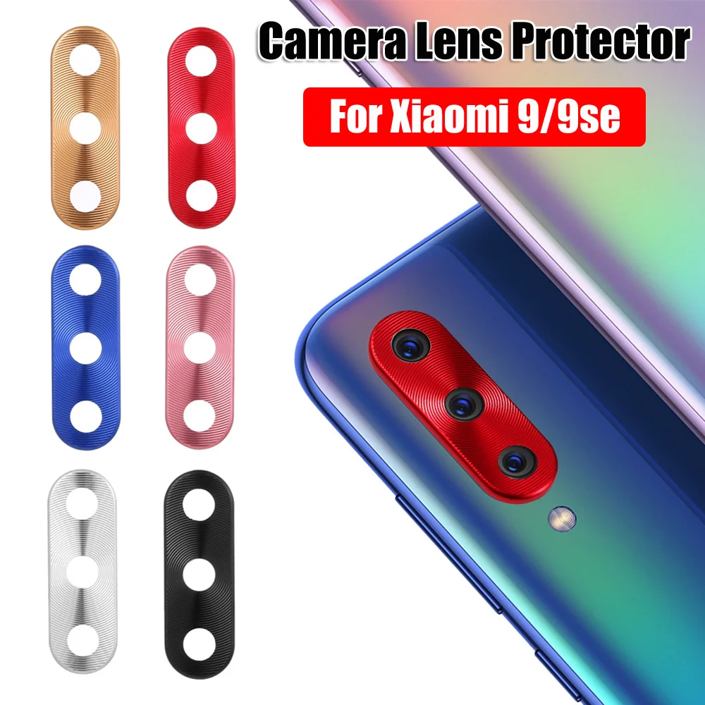 Камера объектив защитное кольцо для Xiaomi Mi 9 9SE металлический натуральный чехол-накладка для мобильного телефона из Камера защитное устройство для объектива Крышка Чехол