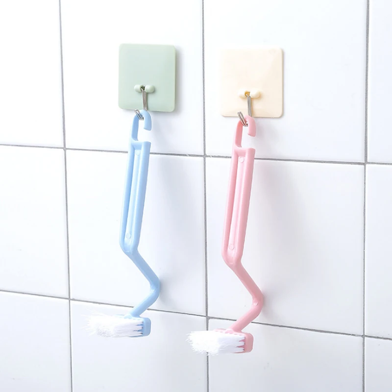 Липкая чистая семейная гигиеническая щетка типа S Для Чистки унитаза изогнутая с