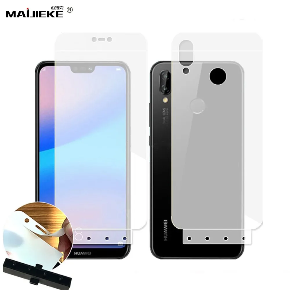 Мягкая Гидрогелевая пленка для Huawei P20 Lite Pro Nova 4 3 3i Mate 20 lite 10 20X V20 защитная из ТПУ с
