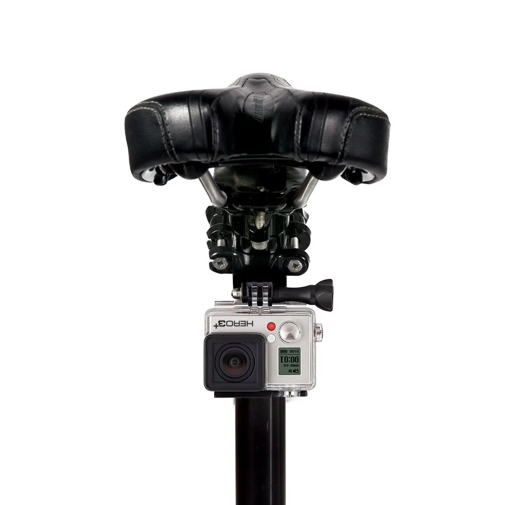 Крепление на велосипед/мотоцикл/сиденье и т. Д. Для камеры GOPRO GO PRO HERO|for gopro hero|bike