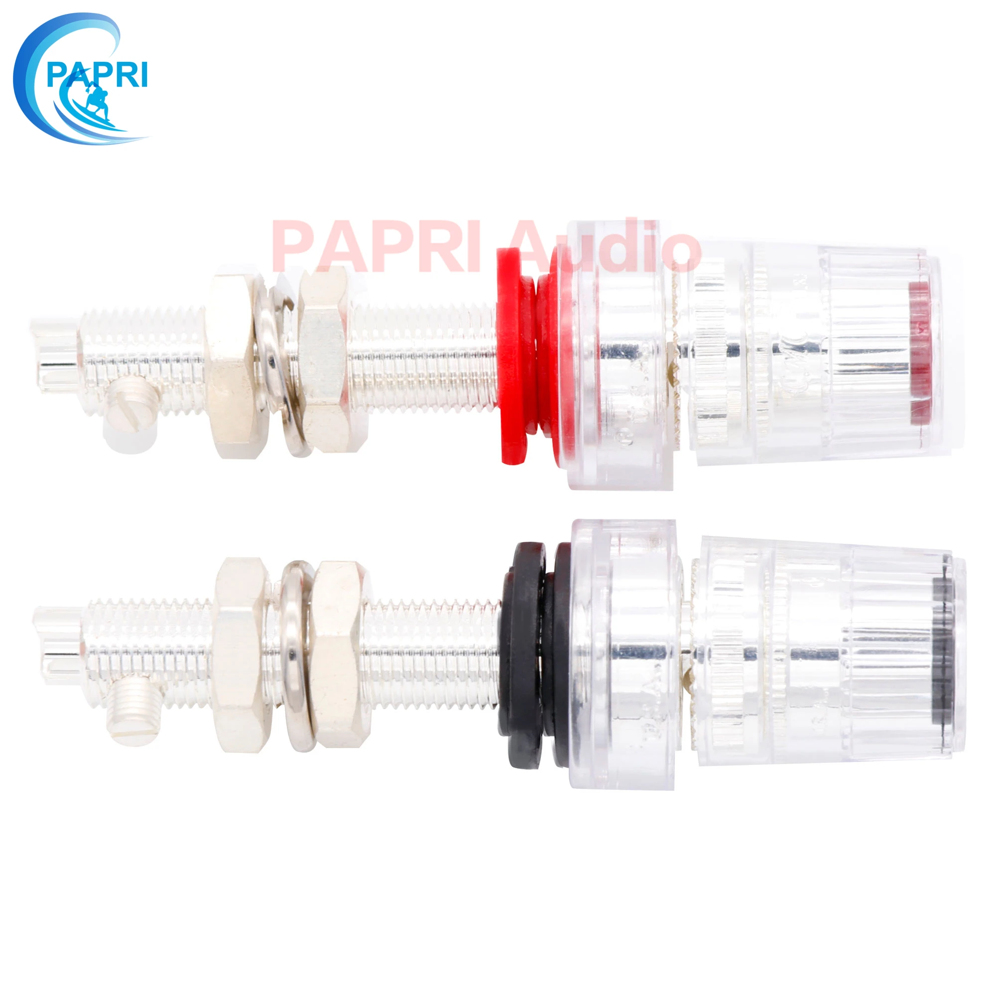 PAPRI CMC-858L-AG усилитель посеребренный домофон терминал разъем банана шикарный женский