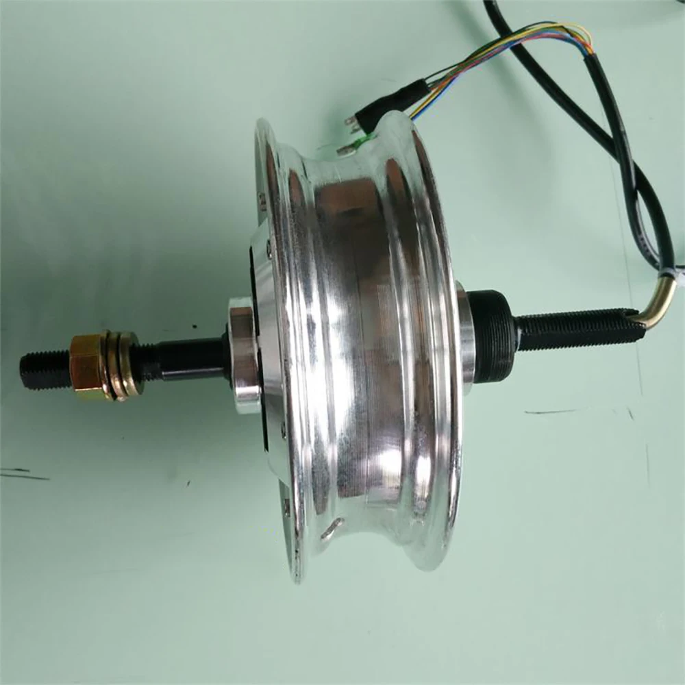 Электрический велосипед мотор для центрального движения колеса 10 ''36 V 350W 30 км/ч 10 дюймов безщеточный мотор для центрального движения без зубчатой передачи электрический скутер приводной комплект с аксессуаром