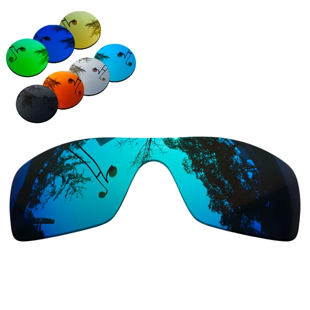 100% Precisely Cut Polarized Replacement Lenses for liv Sunglasses Blue Mirrored Coating Color- Choices