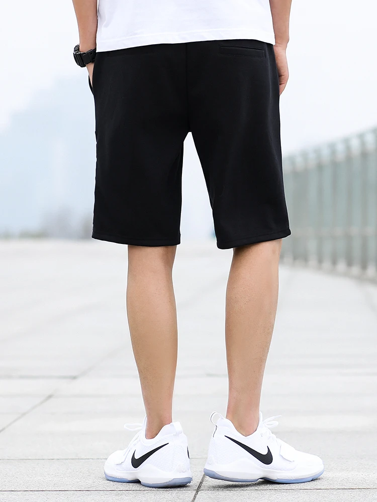 Пионерский лагерь шорты мужские летние повседневные с вышивкой буквы однотонные