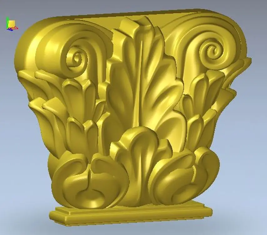 

3D MDOEL stl file for cnc relief 3D New bracket_3