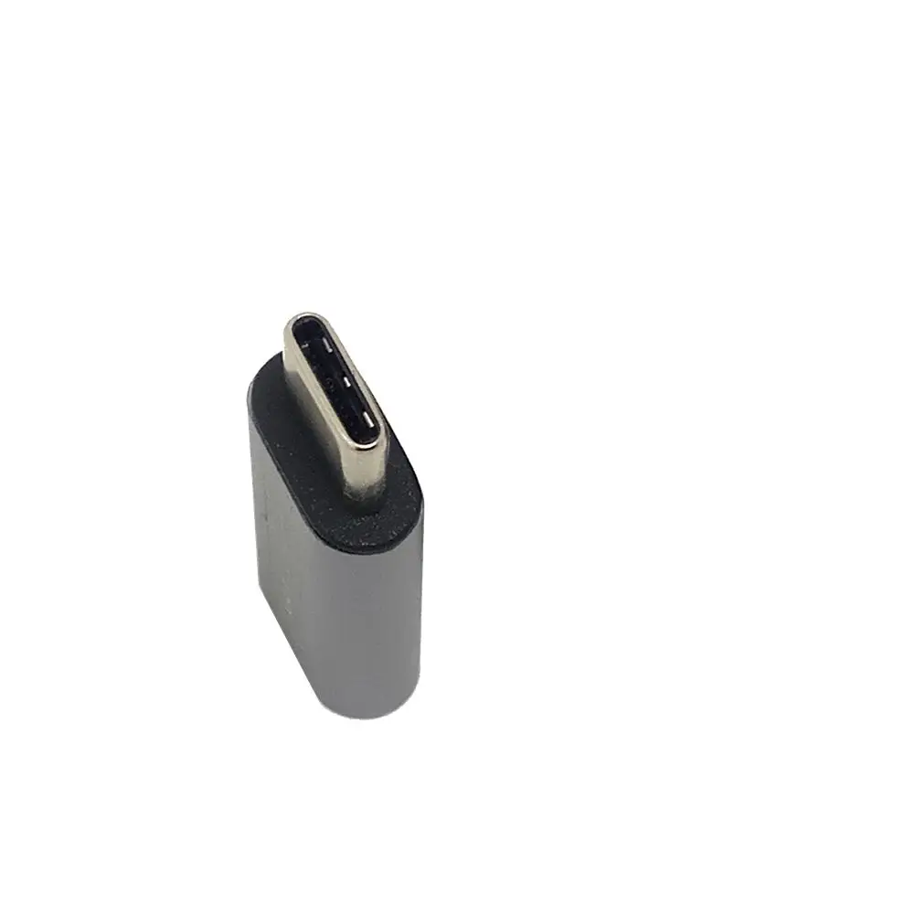 2017 NEW type Silver &amp Gray 10Gbps standard Metal USB-C USB 3.1 Type C male to female Adapter Connector converter USB3.1 type-c |