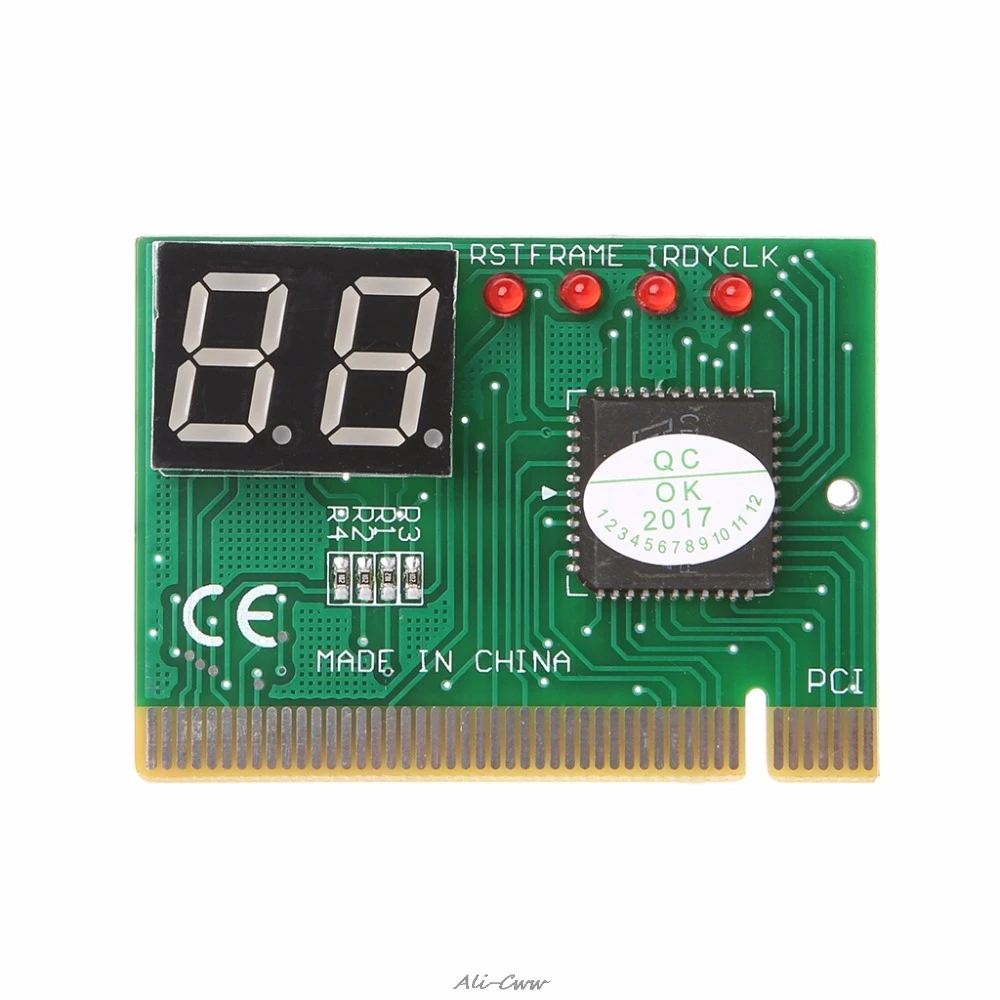 2-значный код PCI Материнская Плата Анализатор диагностический пост тестер для портативного компьютера ПК диагностическая карта
