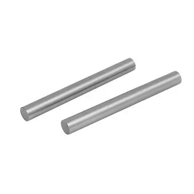 

10.5mm Dia 100mm Length HSS Round Shaft Rod Bar Lathe Tools Gray 2pcs