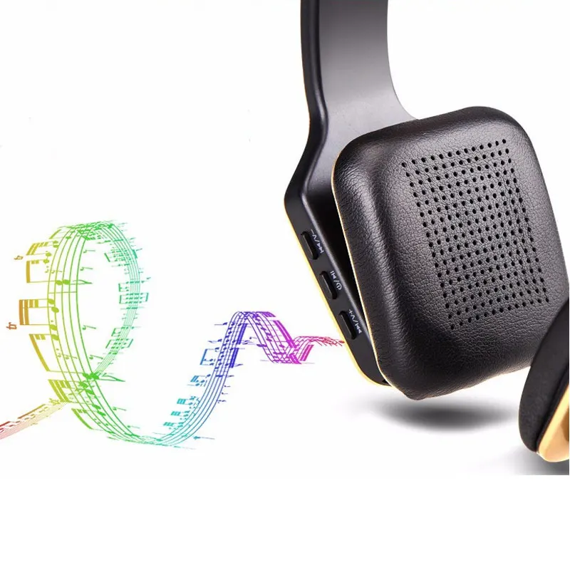 Беспроводные Bluetooth стереонаушники складные спортивные наушники игровая