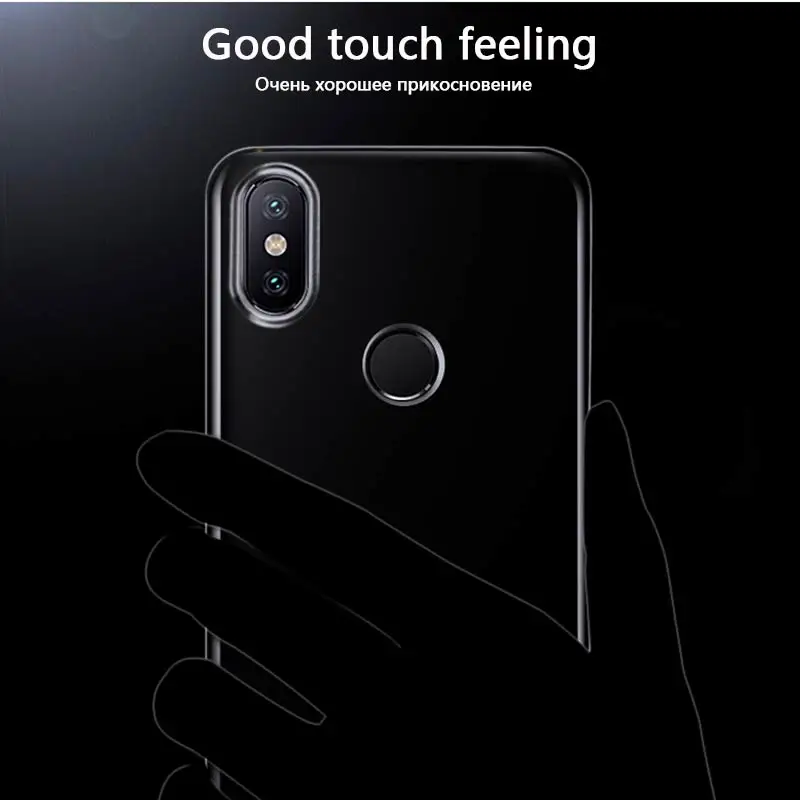 Прозрачный однотонный мягкий из термопластика чехол для Xiaomi mi 8 lite max 3 5X 6X чехол на Red mi 6 6A 5 plus Note 7 6Pro 5A 4X и силикона с откидной крышкой чехол