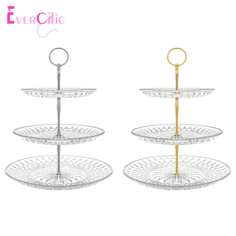 Европейская трехслойная подставка для торта свадьба день рождения гостиничный