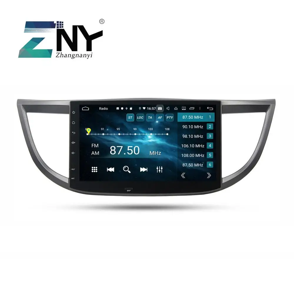 10 1 &quotips в тире Один Din Android 9 0 автомобильный стерео gps для Honda CR V 2012 2013 2014 2015 радио FM