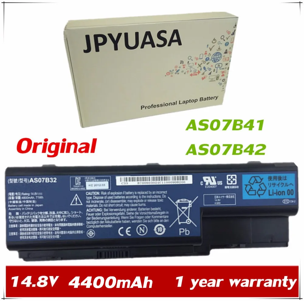 Аккумулятор для Acer Aspire 7XINbox 14 4 В AS07B32 AS07B41 AS07B42 AS07B51 AS07B52 AS07B72 8530 8730 8735 8920 8935 8940|battery for