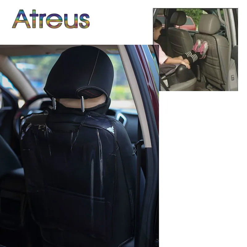 Защита для спинки сиденья автомобиля защита ребенка чехол Suzuki Audi A4 B8 VW Passat B5 B7 Skoda