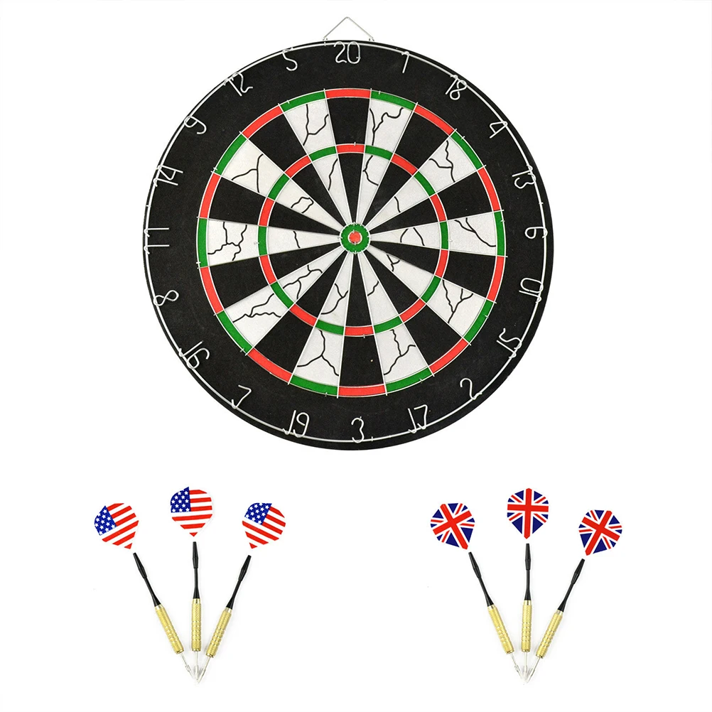 

Professional 18-inch Dartboard Dart Board with 6 Darts