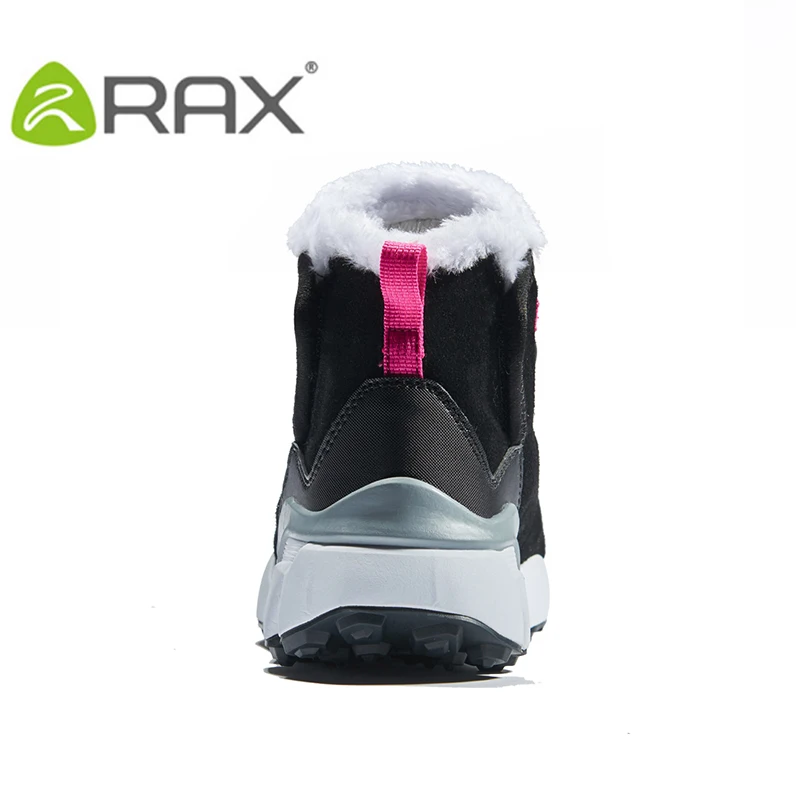 Женские туристические ботинки RAX зимние уличные для походов теплая нескользящая