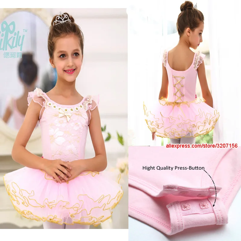 Высококачественные платья для девочек розовое черное хлопковое платье