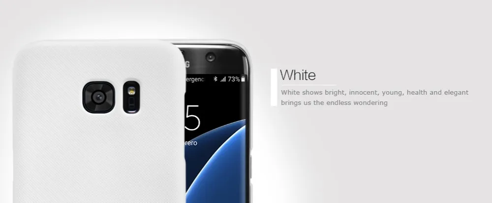 Чехол для samsung Galaxy S7 Edge, матовый чехол Nillkin, жесткая задняя крышка для samsung Galaxy S7 Edge