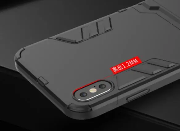 Роскошный противоударный чехол в стиле милитари для iPhone 6 6s 7 8 X S|Бамперы| |