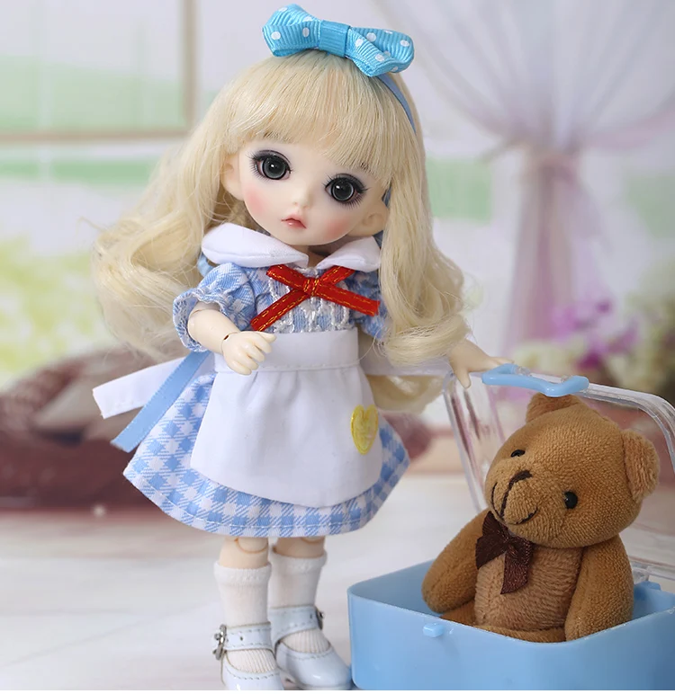 Pukifee Luna BJD кукла 1/8 крошечный милый шар шарнирная Кукла Смола Феи лучший подарок на день рождения игрушка для девочки Fairyland