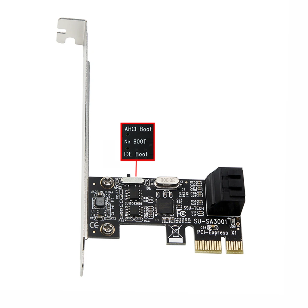 6 Гбит/с 2 порта добавить на карты PCIE/PCI-E/PCI Express SATA 3 контроллер PCIE в SATA 3,0 адаптер расширения конвертер