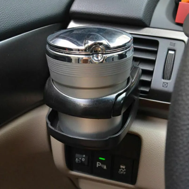 8,5*9,5*5,5 см Черный Авто розетки крепление, устанавливаемое на вентиляционное отверстие в салоне автомобиля для питевых чашек бутылка для воды, может вместить стеллаж для выставки товаров