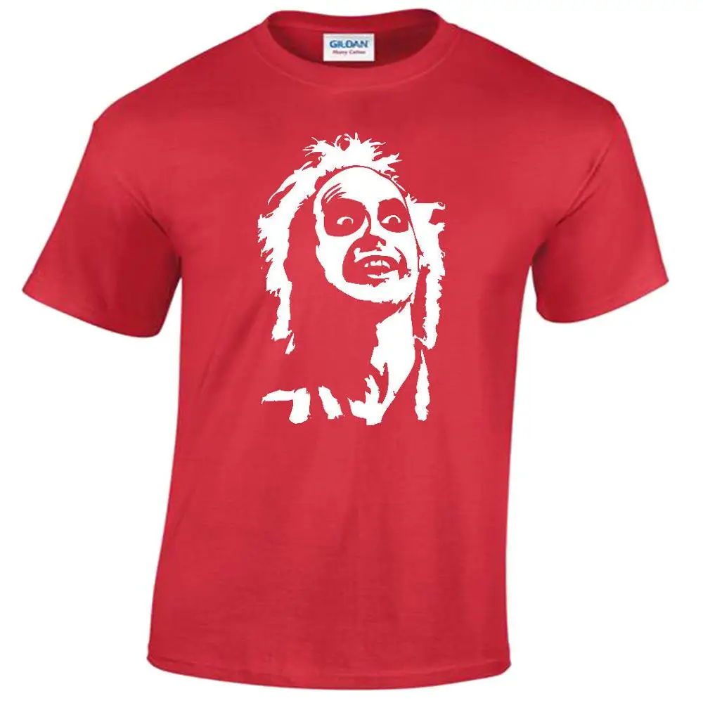 Beetlejuice Face Мужская футболка S-5XL Винтажная подарок уникальный дизайн футболки