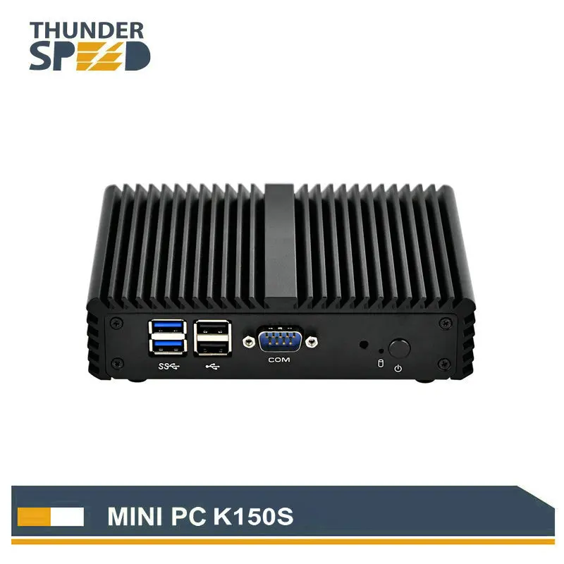 Низкая стоимость промышленного ПК компьютер сервер процессор Intel N3150 Mini PC ТВ BOX HDMI