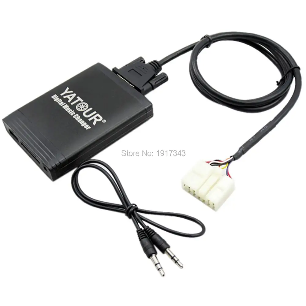 Yatour автомобильный адаптер aux MP3 SD USB музыки cd-чейнджер CDC разъем для Toyota Avensis Camry