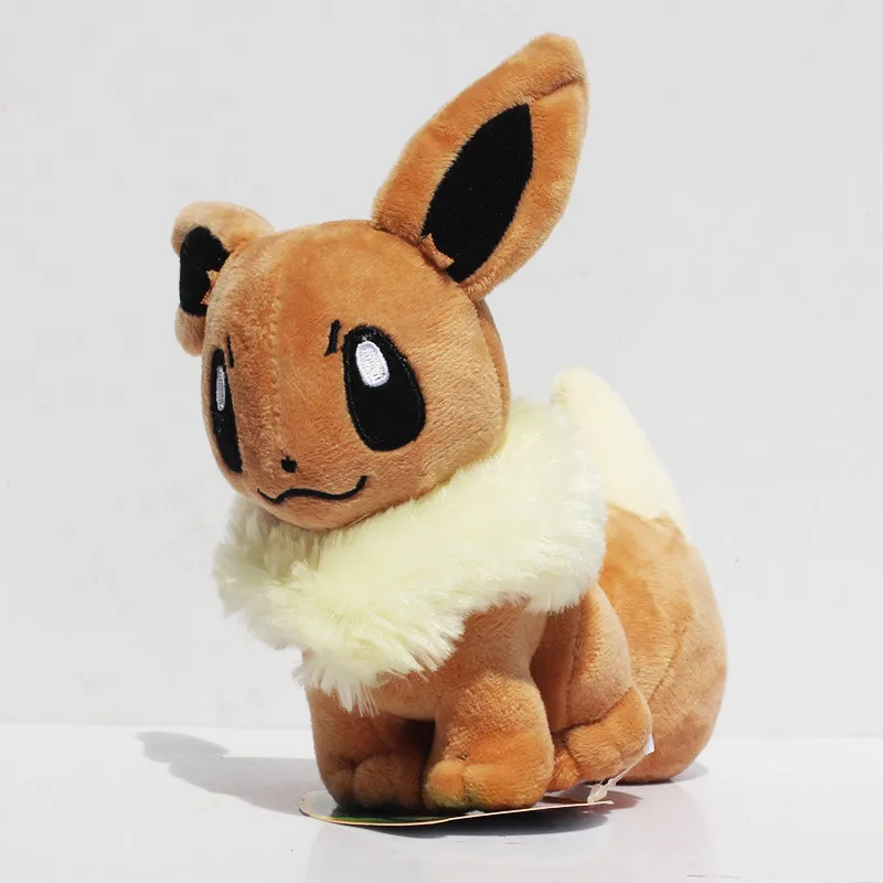 20 см Eevee плюшевая кукла мягкая игрушка Umbreon Leafeon Espeon Vaporeon Flareon Sylveon для детских игрушек