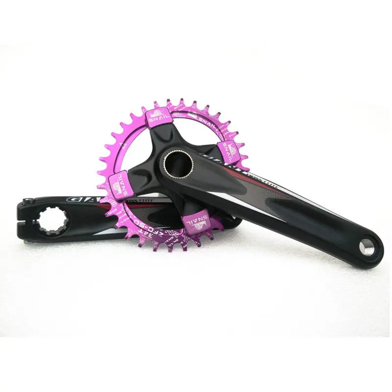 Улитки Mtb велосипед шатуны гайки Алюминий 7075 CNC велосипед кривошипно цепное кольцо болты велосипедные аксессуары 4 шт./лот