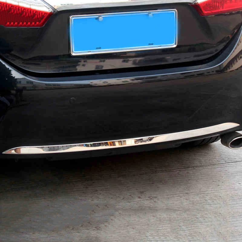 Новая внутренняя отделка для заднего бампера из нержавеющей стали corolla E170 2015 2016