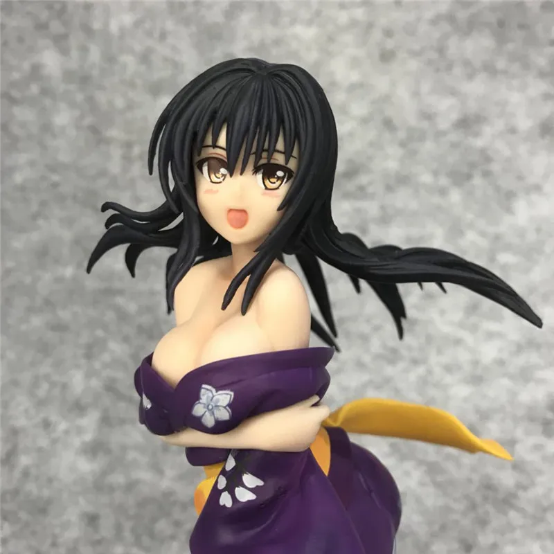 Купальный халат Yui Kotegawa с рисунками аниме love Ru. ПВХ Фигурки Коллекционная модель