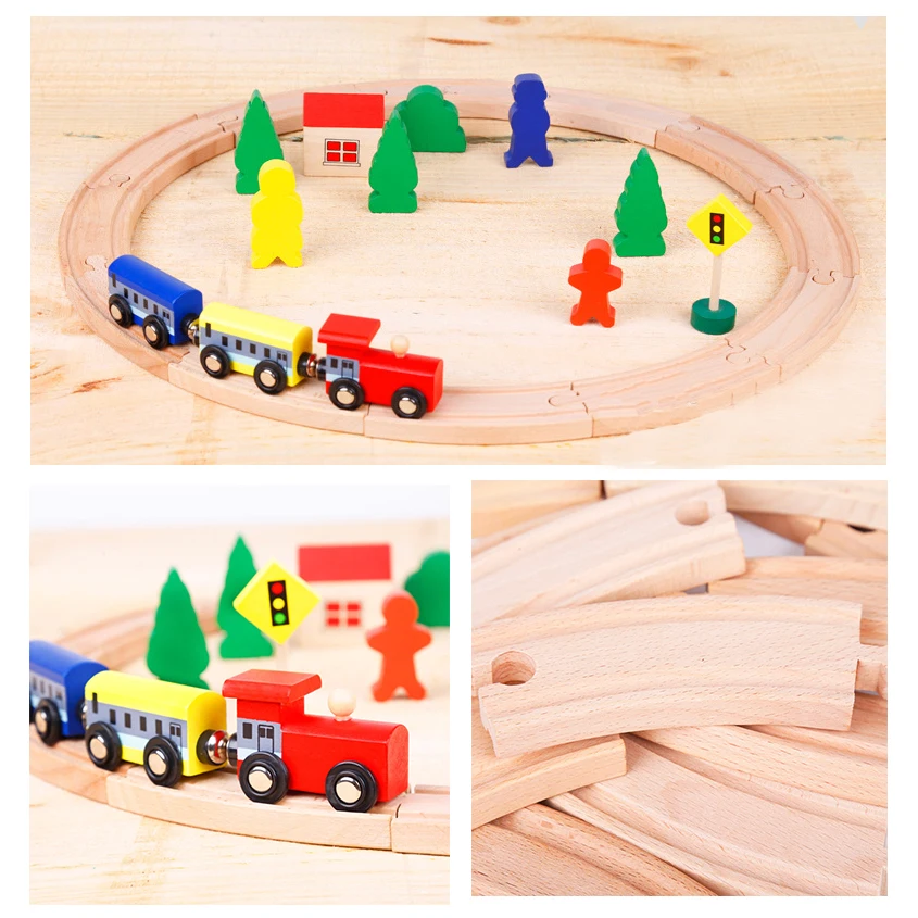 T-homas и его друзья деревянная игрушечная железная дорога Волшебная Магнитная Brio