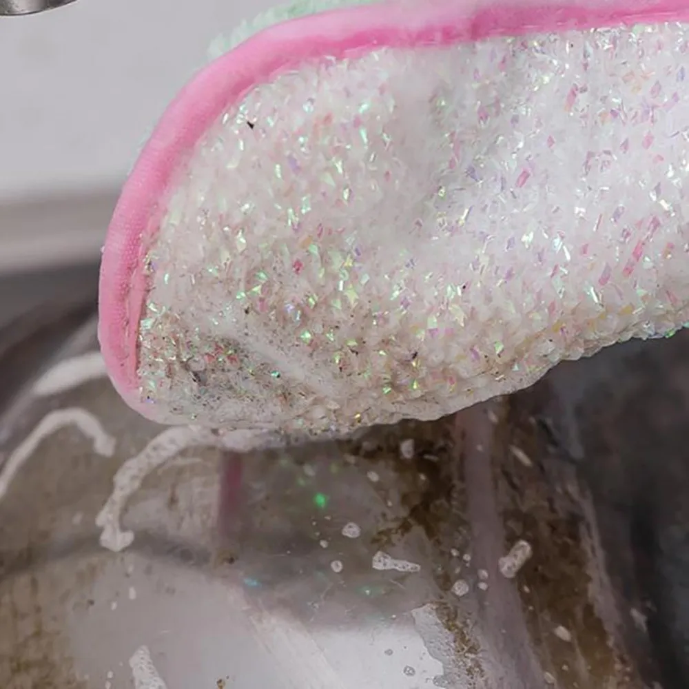 Дропшиппинг 3 шт тряпичное волокно моющее полотенце Волшебная кухонная очистка