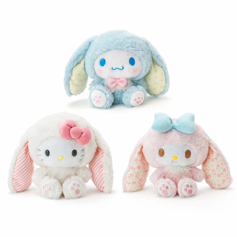 Милый мультфильм Пасха моя мелодия Cinnamoroll Собака Плюшевые игрушки Аниме мягкие чучела Животные Куклы для девочек любовник дети девочки подарки