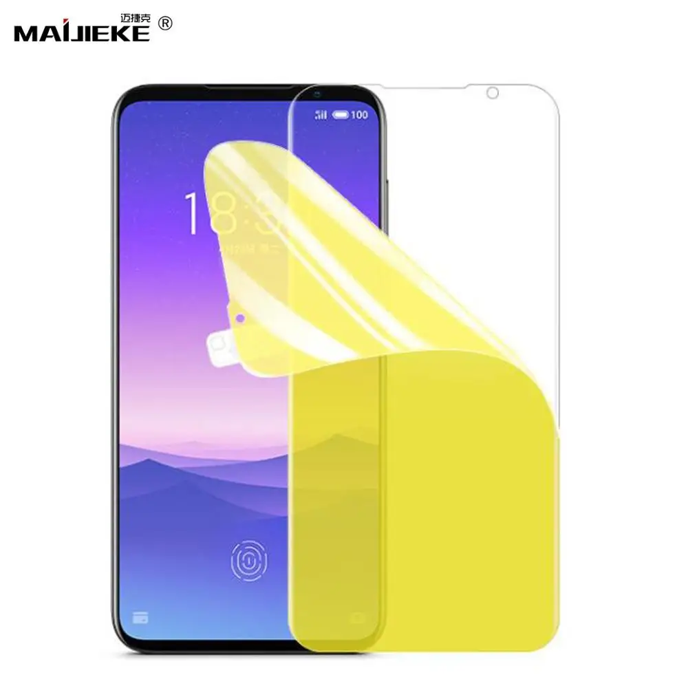 

3D Full Cover Soft Hydrogel TPU Film For Meizu 16XS 16s 16th 16 plus 16X 15th 15 plus V8 X8 M6 Note 9 TPU Screen Protector Film