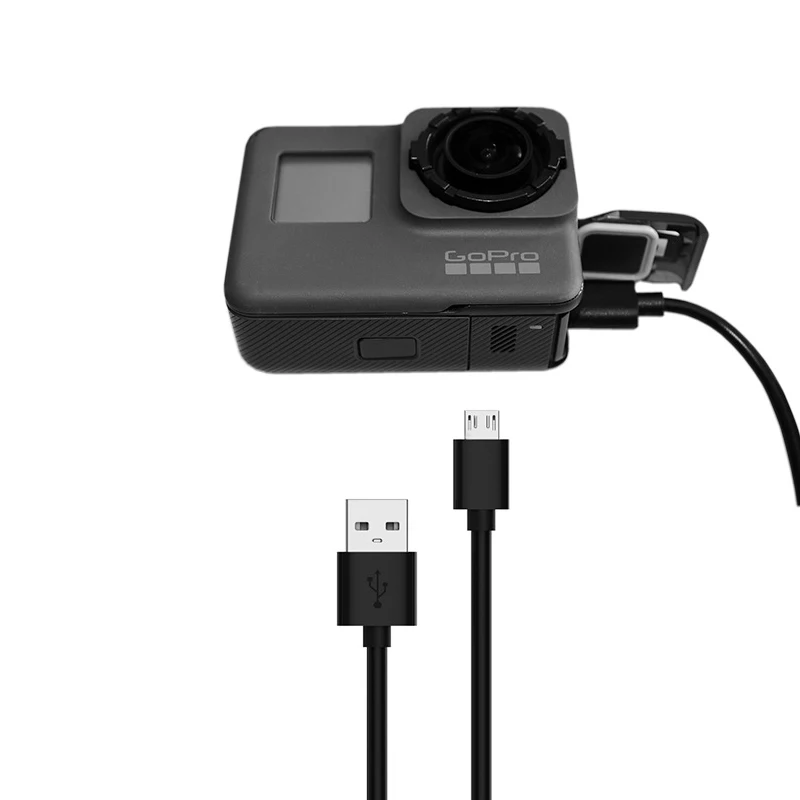USB кабель для передачи данных и 1 м Gopro Hero 5 6 7 Black аксессуары спортивной экшн