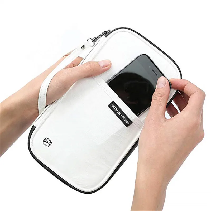 RFID Блокировка, дорожная посылка для паспорта, DuPont Tyvek, кошелек, держатель, семейный органайзер для документов, сумка для хранения нескольких карт, клатч