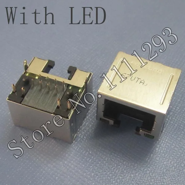 3 шт./лот сетевой интерфейс ноутбука/порт Ethernet/порт LAN/разъем RJ45 для ноутбука Dell Inspiron 1427|jack pc|rj45 network cable testerjack