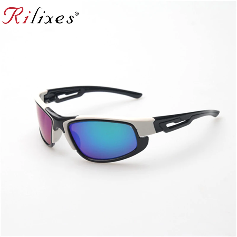 2021 RILIXES Новые супер крутые черная оправа с UV400 защита для детей солнцезащитные