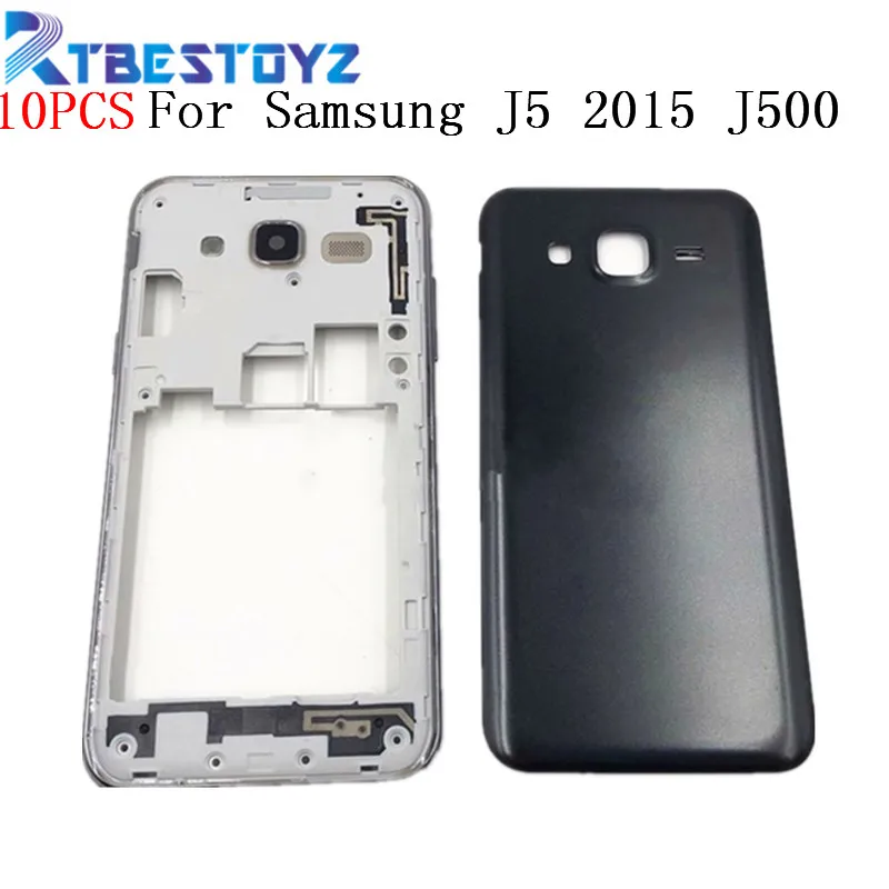 10 шт./лот средняя рамка Корпус телефона чехол для Samsung Galaxy J5 2015 J500 J500F J500H J500M J500FN с