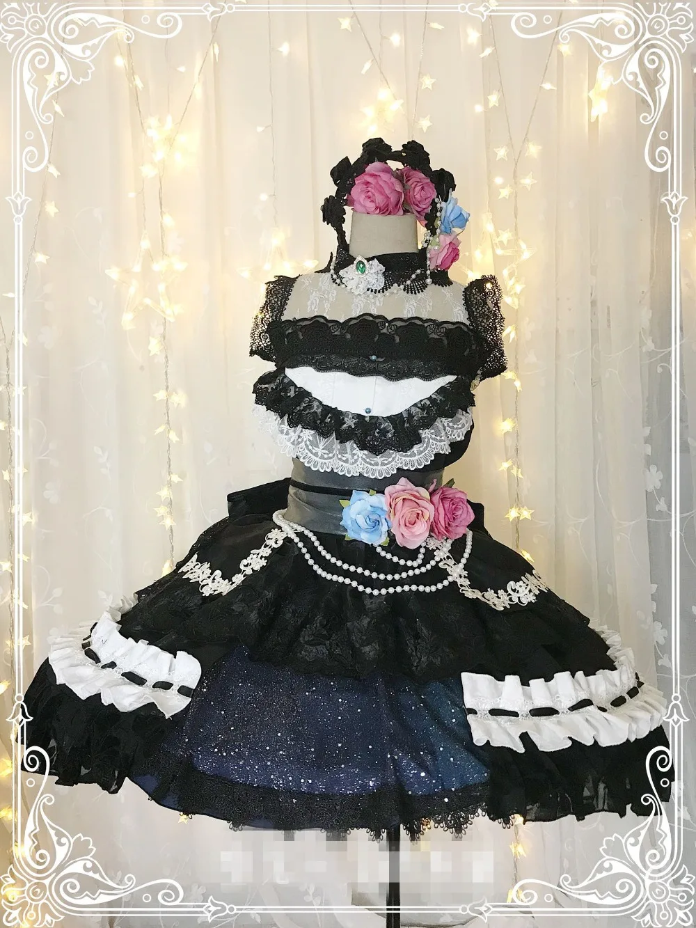 BanG мечта Косплэй кружевное платье Женский halloween красивое платье Индивидуальные Подарочные