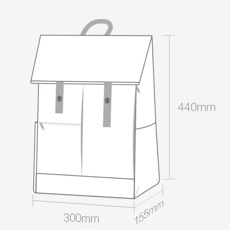 Рюкзак Xiaomi Mijia Youpin 90 модный водонепроницаемый вместительный|Мужские рюкзаки| |