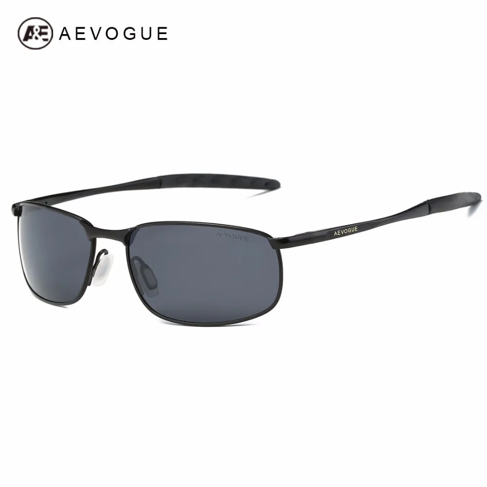 Солнцезащитные очки AEVOGUE AE0535 мужские поляризационные в прямоугольной