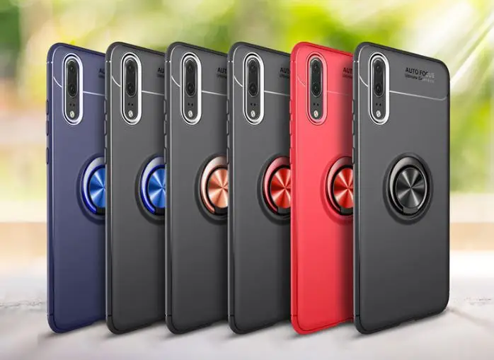 Чехол для Huawei P20 PRO LITE 9 3e P10 plus lite мягкий гибридный из ТПУ на заднюю панель